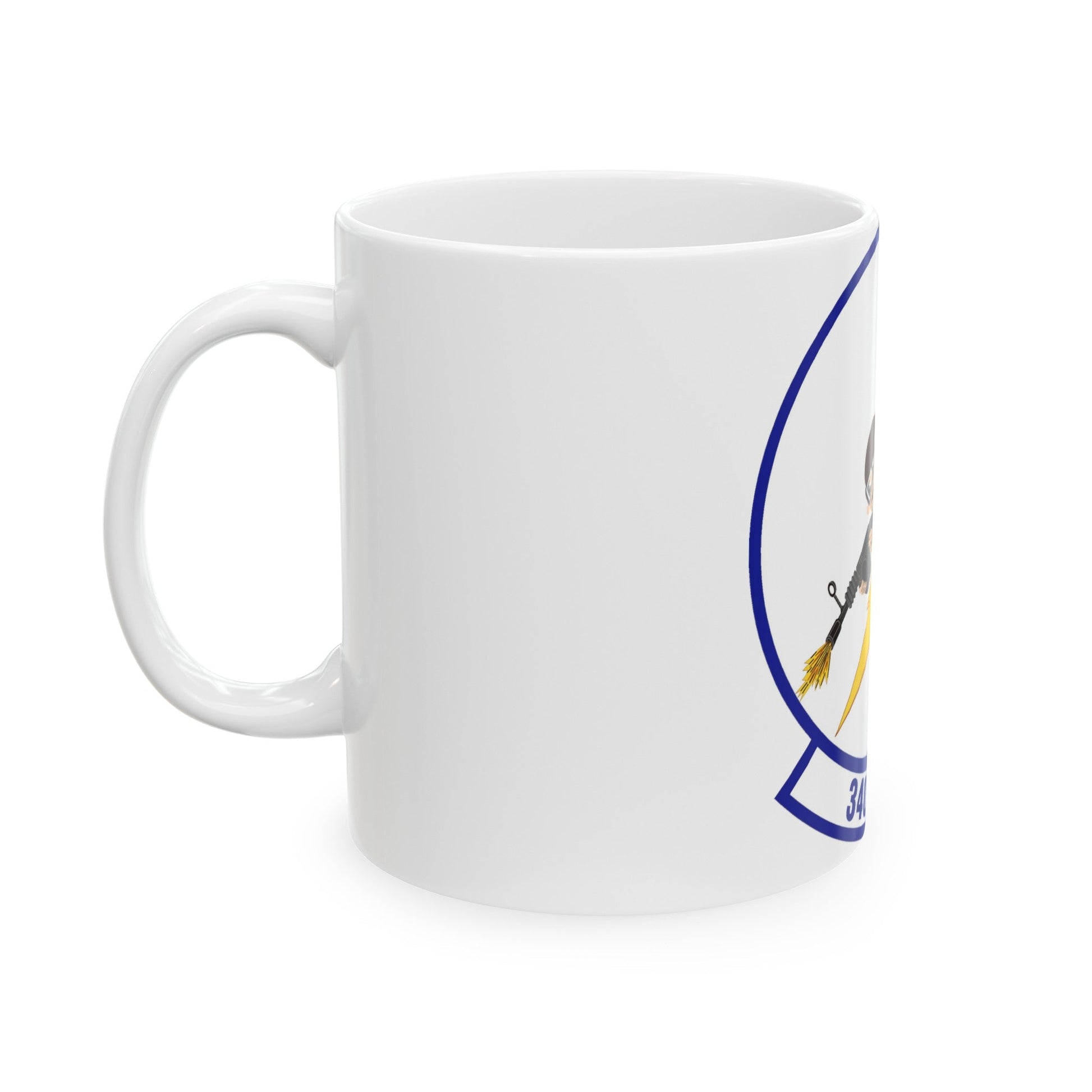 340th Expeditionary Air Refueling Squadron (U.S. Air Force) White Coffee Mug-The Sticker Space