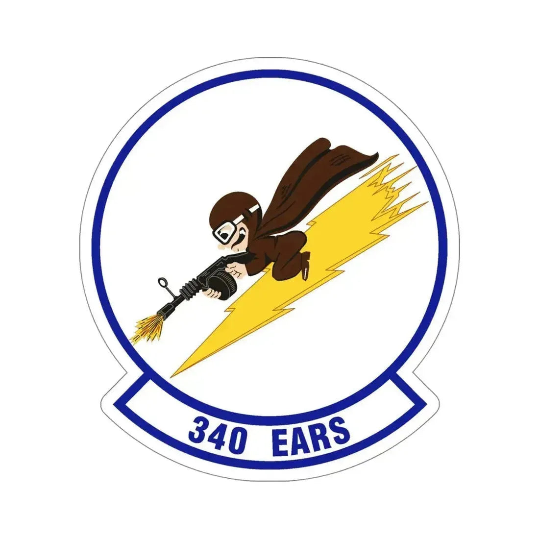 340th Expeditionary Air Refueling Squadron (U.S. Air Force) STICKER Vinyl Die-Cut Decal 5 Inch - The Sticker Space