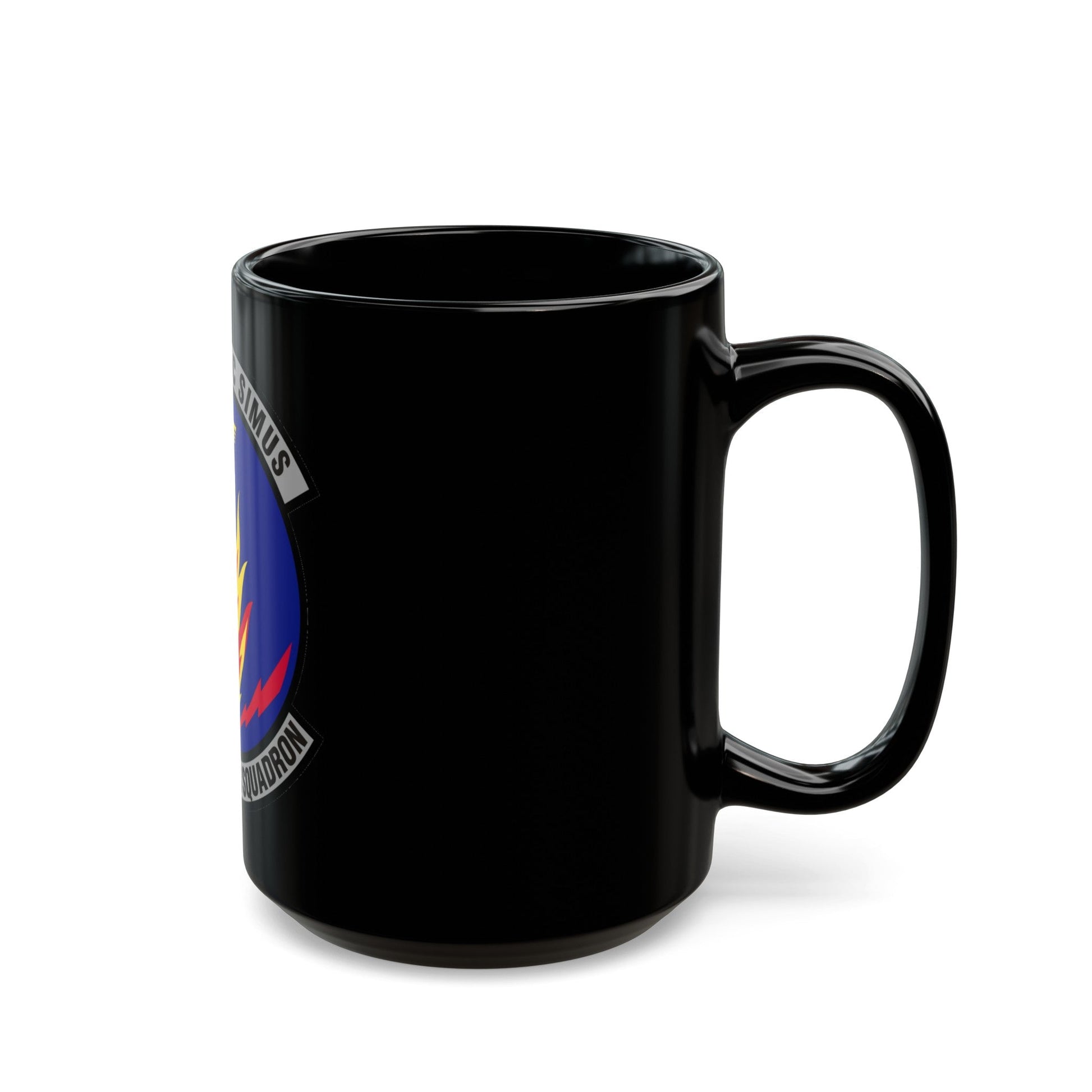 340th Weapons Squadron (U.S. Air Force) Black Coffee Mug-The Sticker Space