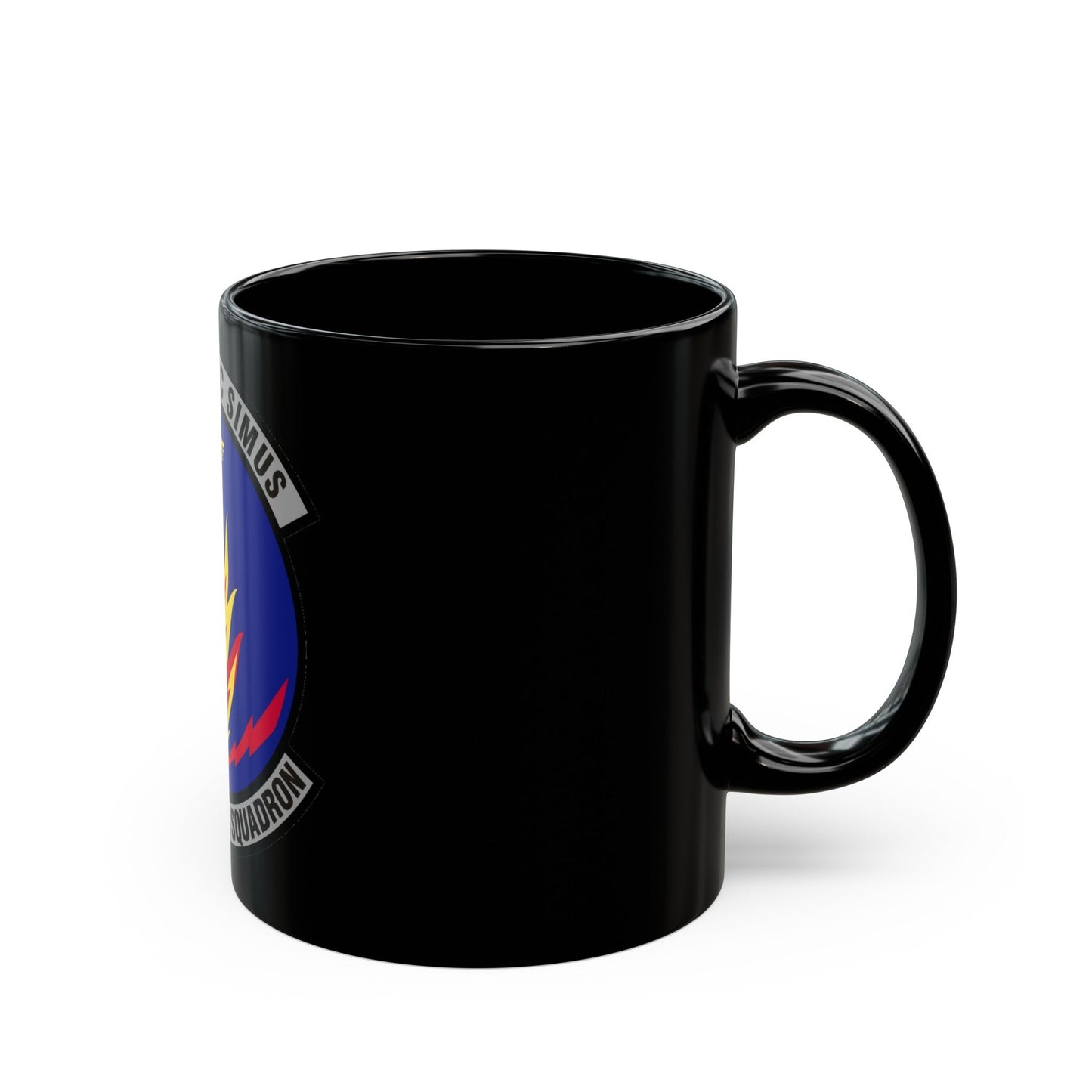 340th Weapons Squadron (U.S. Air Force) Black Coffee Mug-The Sticker Space