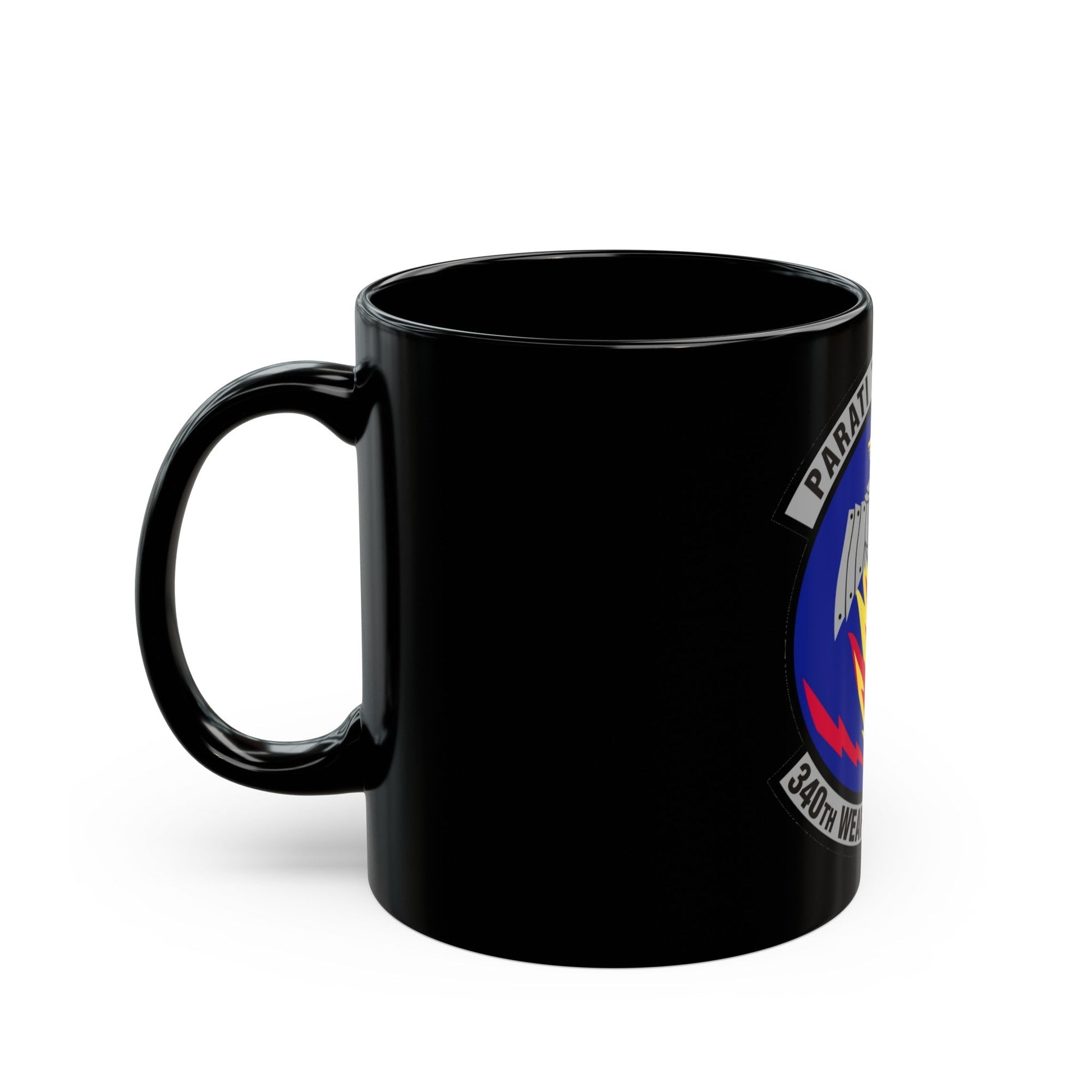 340th Weapons Squadron (U.S. Air Force) Black Coffee Mug-The Sticker Space