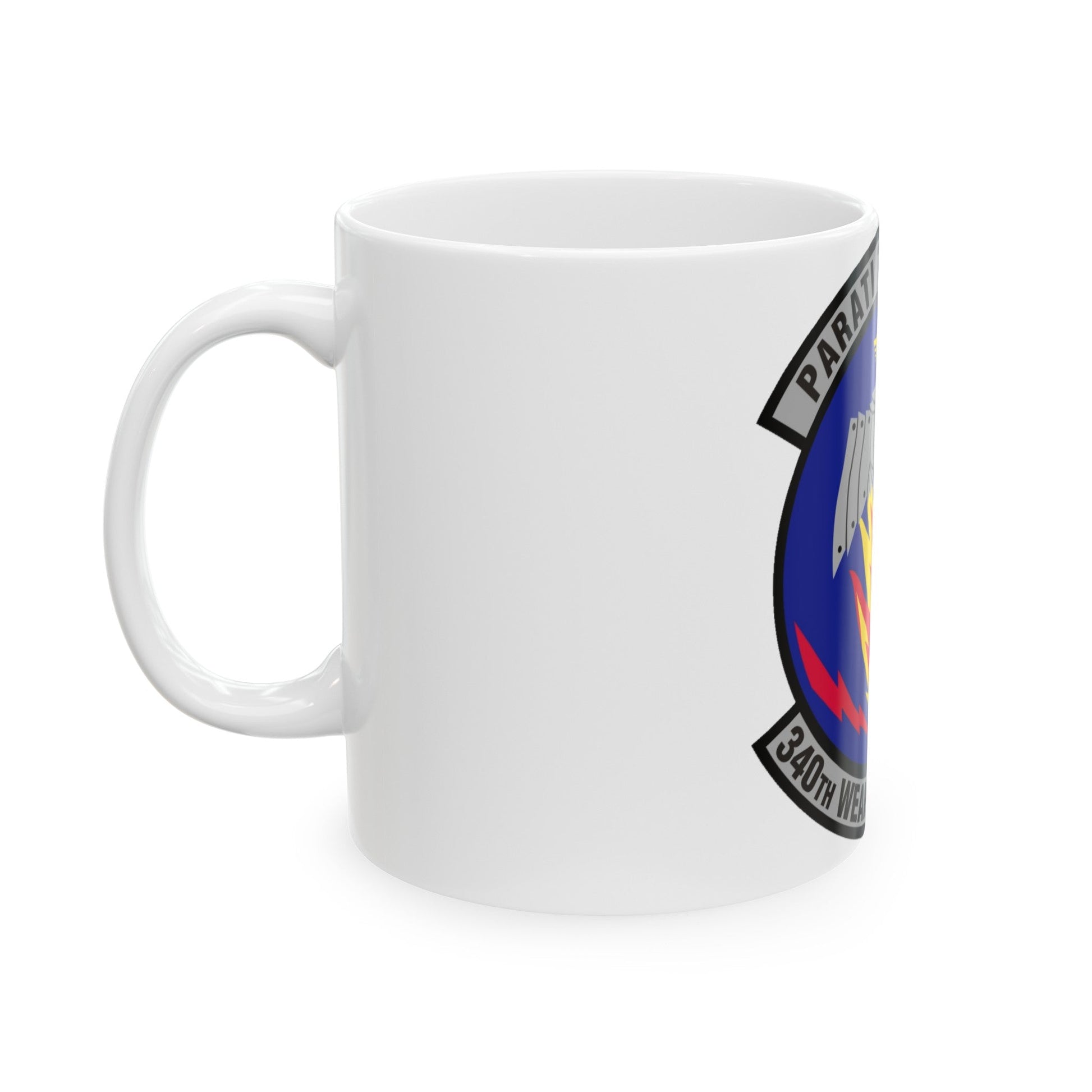 340th Weapons Squadron (U.S. Air Force) White Coffee Mug-The Sticker Space