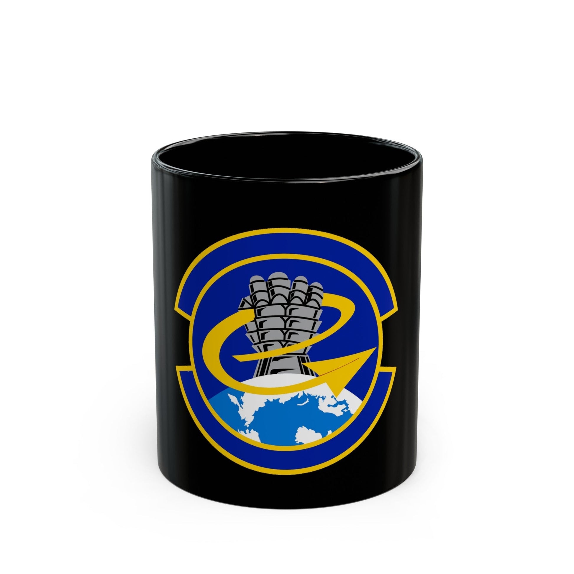 341 Force Support Squadron AFSPC (U.S. Air Force) Black Coffee Mug-11oz-The Sticker Space