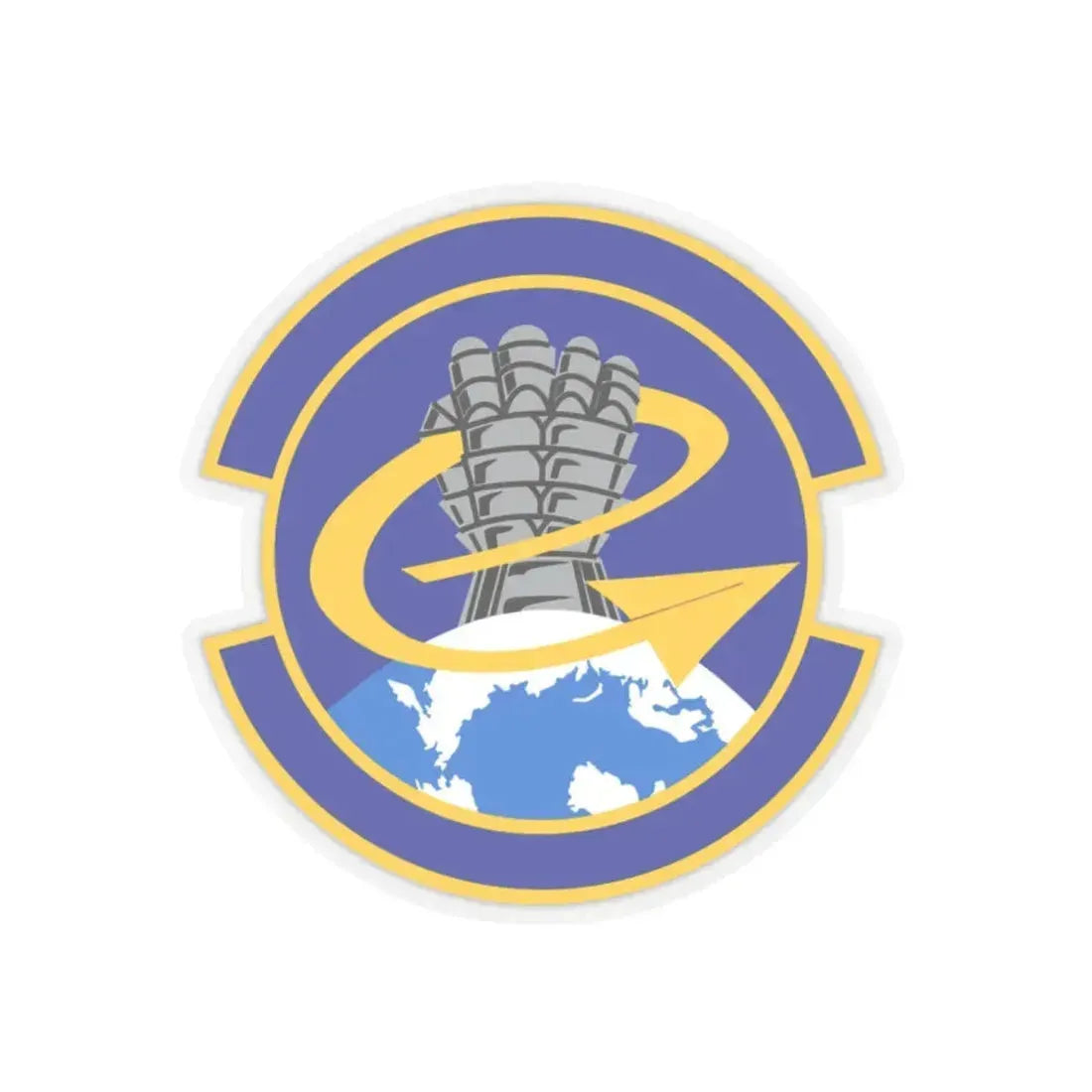 341 Force Support Squadron AFSPC (U.S. Air Force) STICKER Vinyl Kiss-Cut Decal 2 Inch Transparent - The Sticker Space