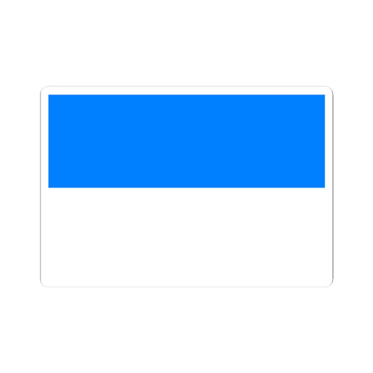 Flag of Cahors (France) STICKER Vinyl Kiss-Cut Decal