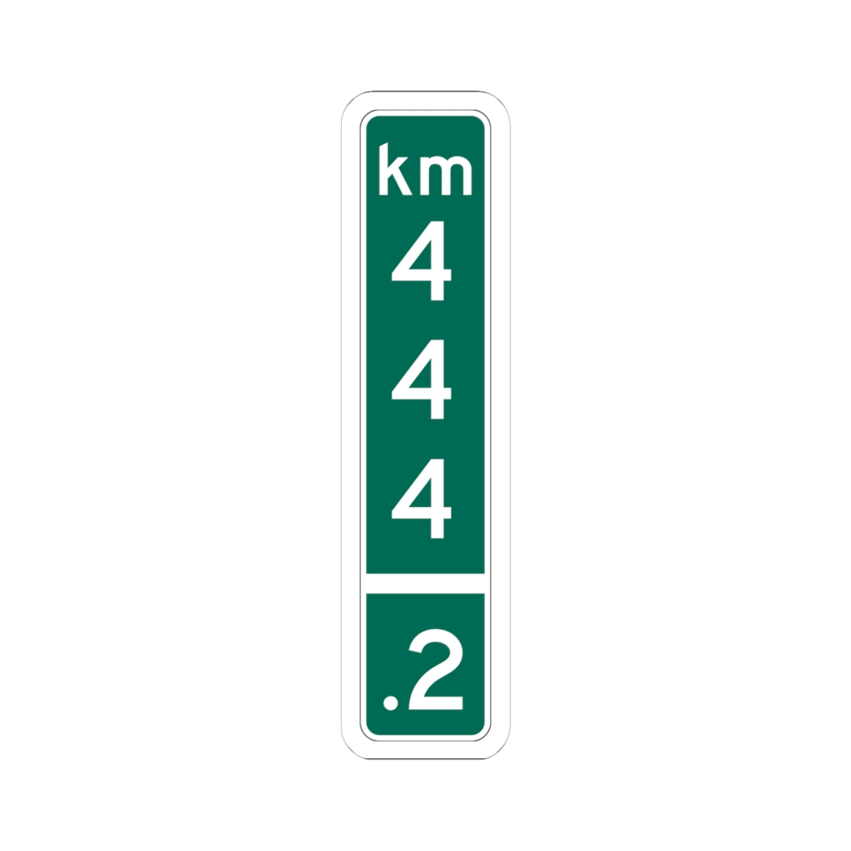MUTCD-PR D10-3a (Puerto Rico) (Road Sign) STICKER Vinyl Kiss-Cut Decal