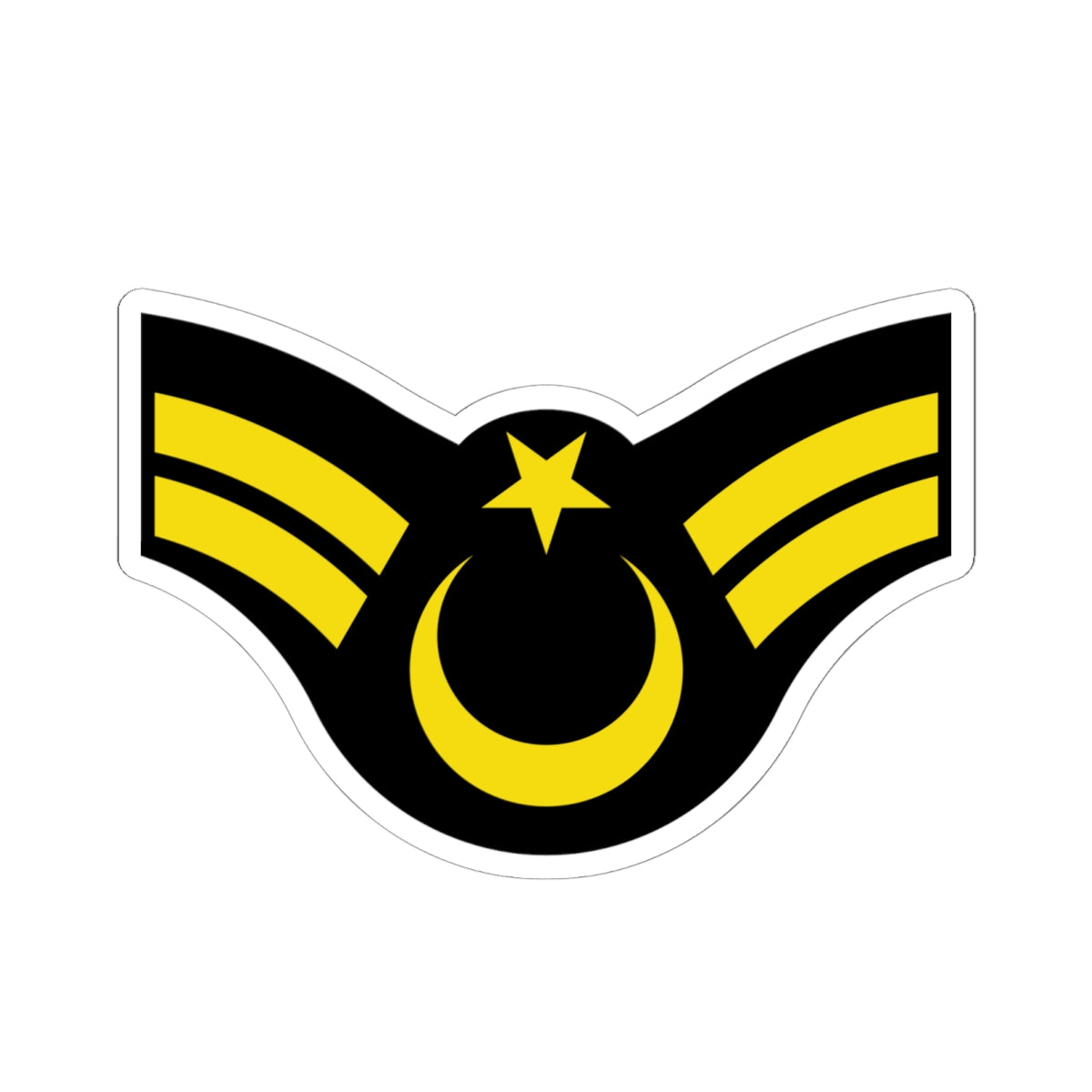 Army TUR OR 06b (Turkey) (Military Rank) STICKER Vinyl Kiss-Cut Decal