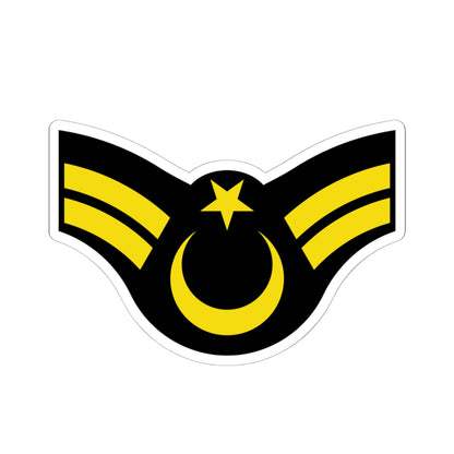 Army TUR OR 06b (Turkey) (Military Rank) STICKER Vinyl Kiss-Cut Decal