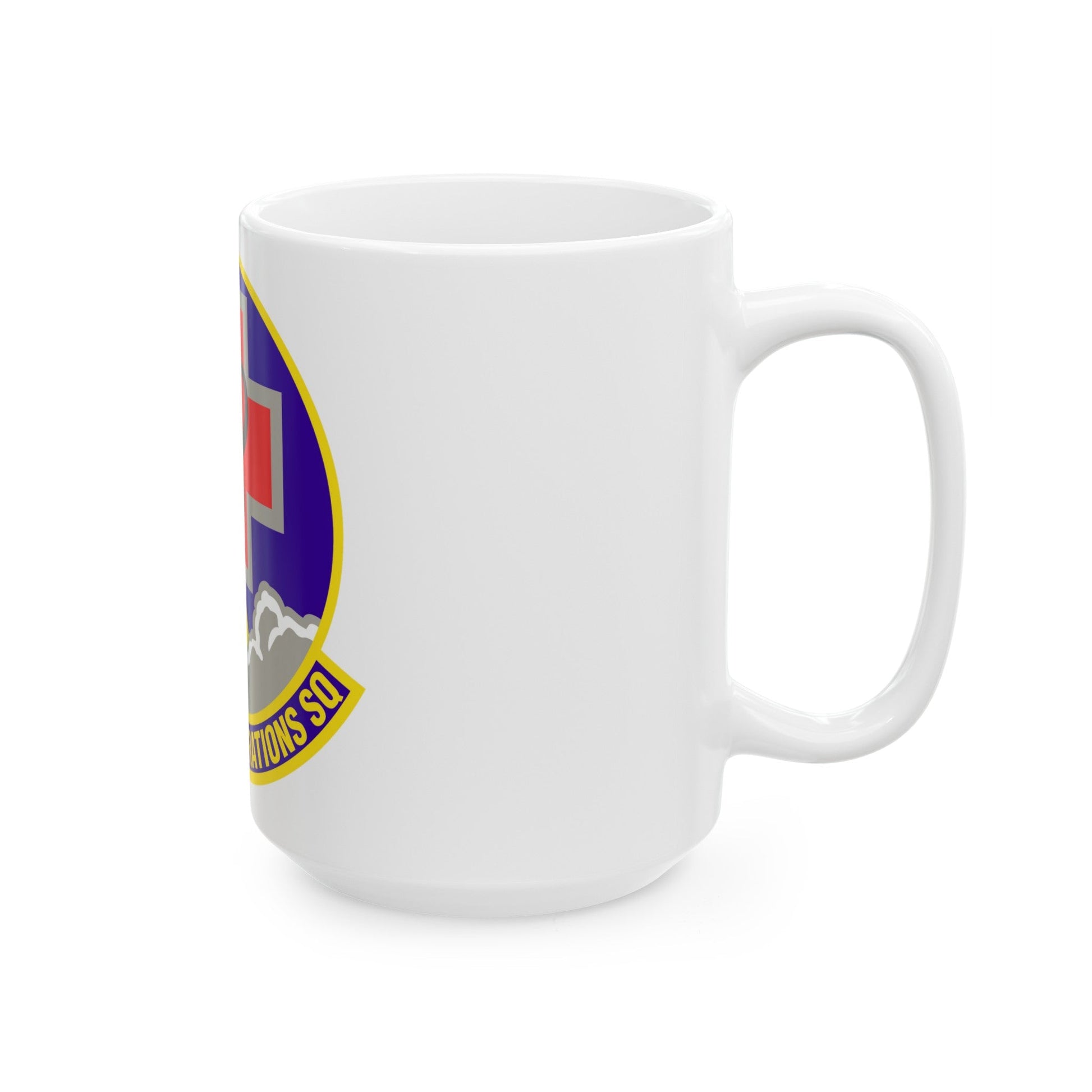 341st Medical Operations Squadron (U.S. Air Force) White Coffee Mug-The Sticker Space