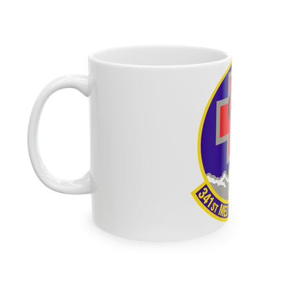 341st Medical Operations Squadron (U.S. Air Force) White Coffee Mug-The Sticker Space