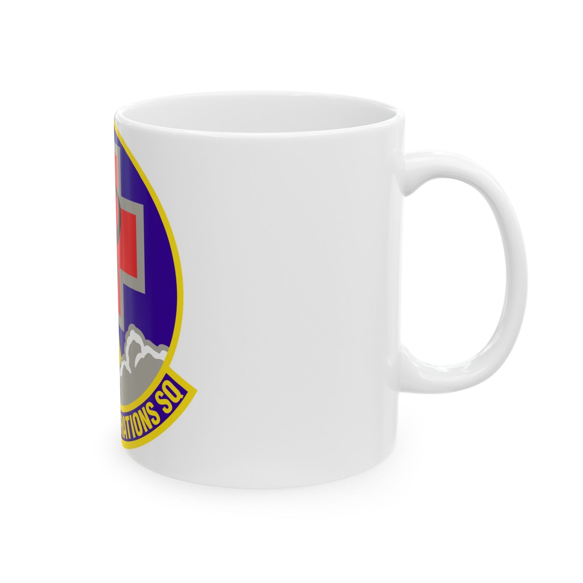 341st Medical Operations Squadron (U.S. Air Force) White Coffee Mug-The Sticker Space