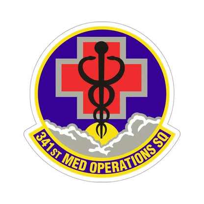 341st Medical Operations Squadron (U.S. Air Force) STICKER Vinyl Die-Cut Decal 4 Inch - The Sticker Space