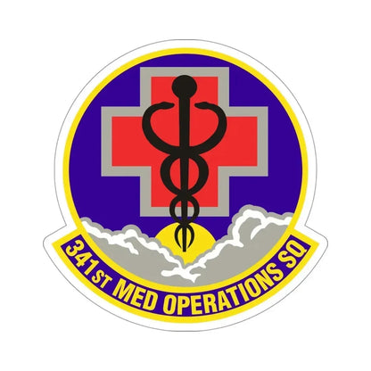 341st Medical Operations Squadron (U.S. Air Force) STICKER Vinyl Die-Cut Decal - The Sticker Space