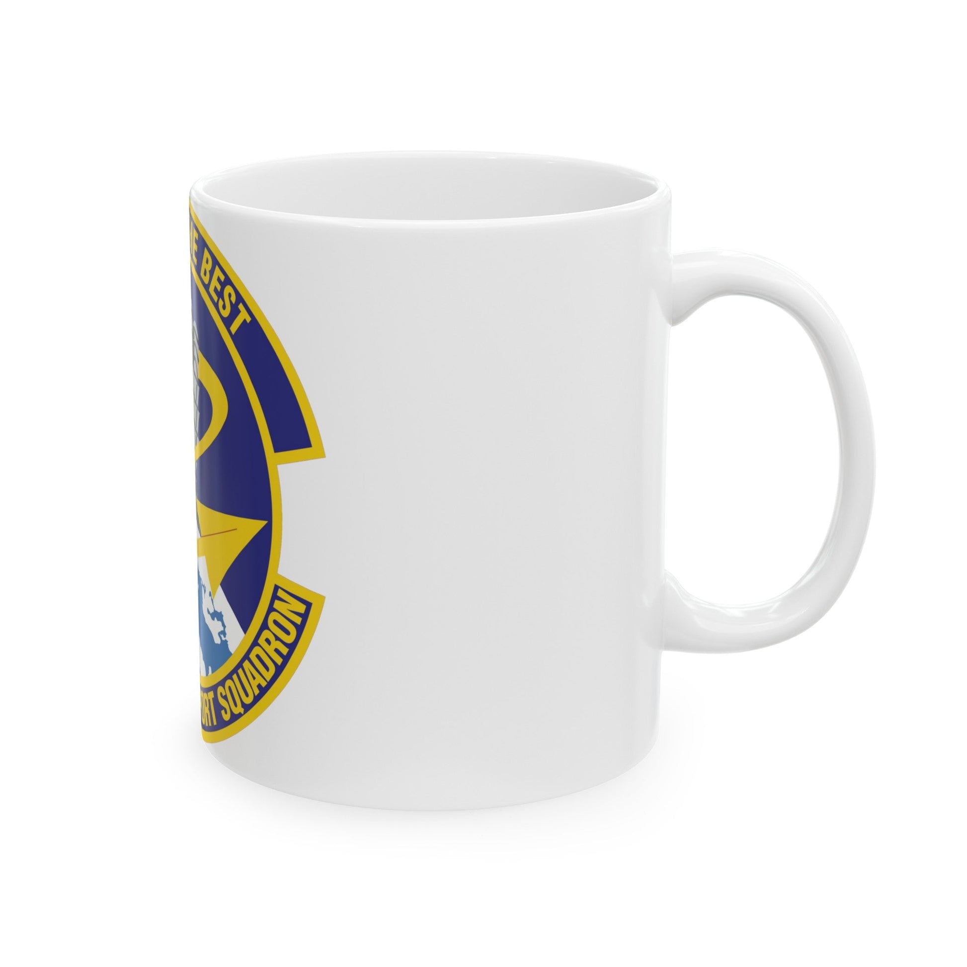 341st Mission Support Squadron (U.S. Air Force) White Coffee Mug-The Sticker Space