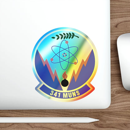 341st Munitions Squadron (U.S. Air Force) Holographic STICKER Die-Cut Vinyl Decal-The Sticker Space