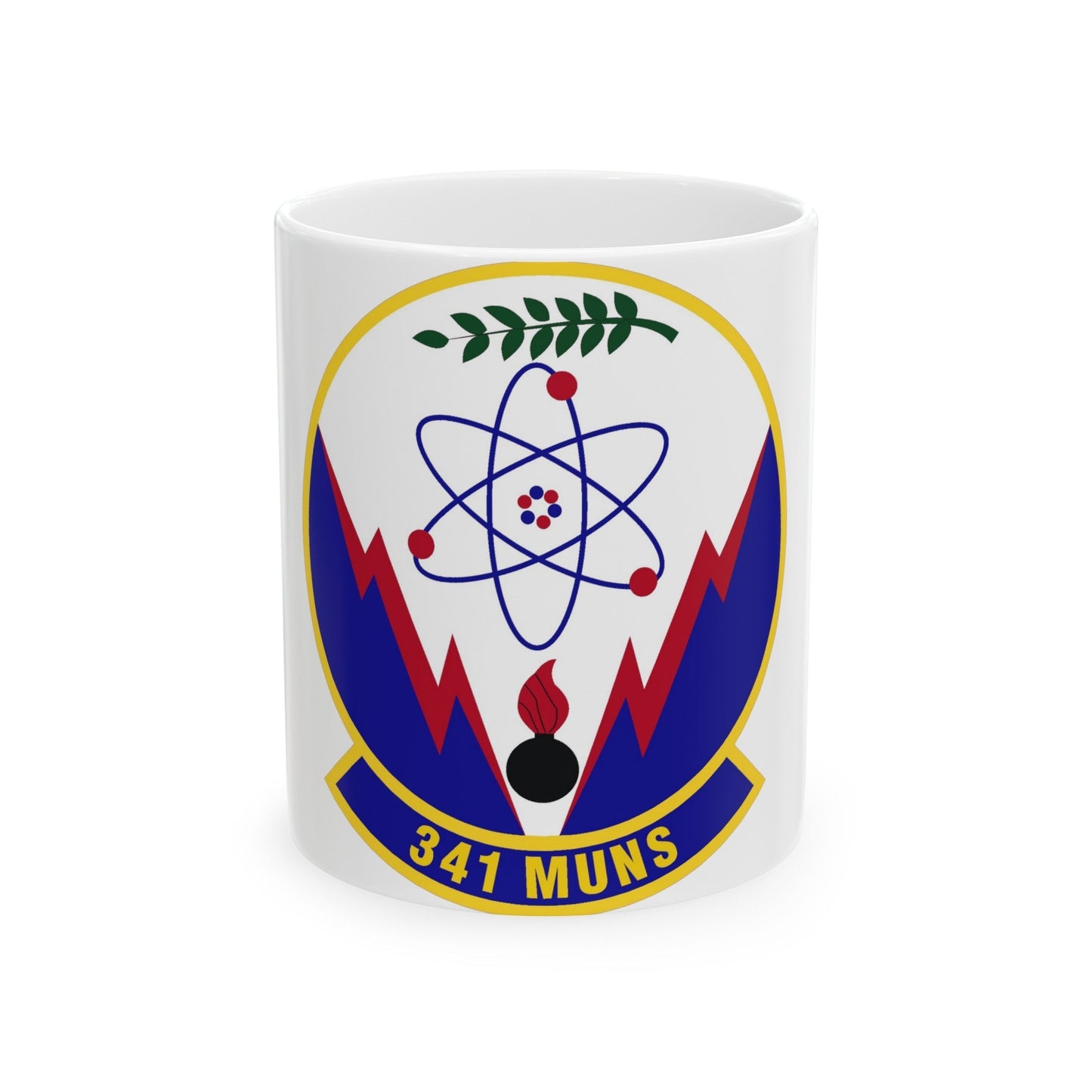 341st Munitions Squadron (U.S. Air Force) White Coffee Mug-11oz-The Sticker Space