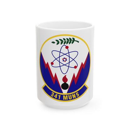 341st Munitions Squadron (U.S. Air Force) White Coffee Mug-15oz-The Sticker Space