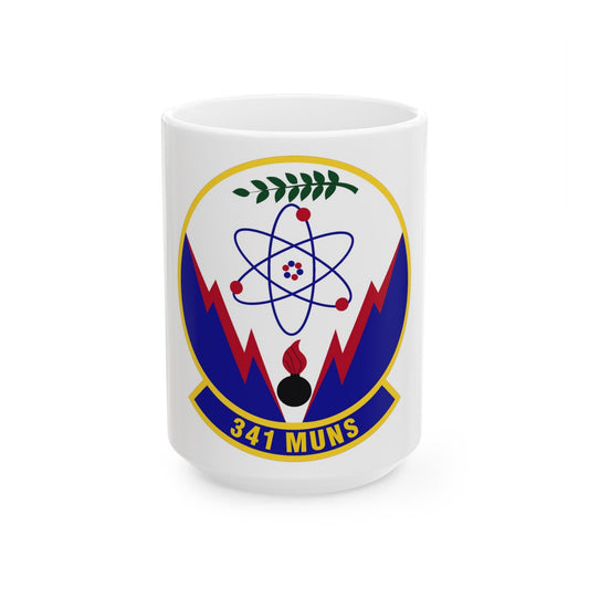 341st Munitions Squadron (U.S. Air Force) White Coffee Mug-15oz-The Sticker Space