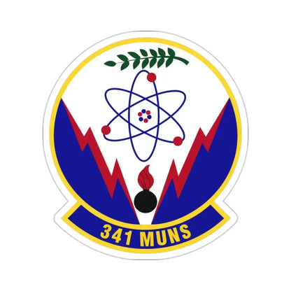 341st Munitions Squadron (U.S. Air Force) STICKER Vinyl Die-Cut Decal 2 Inch - The Sticker Space