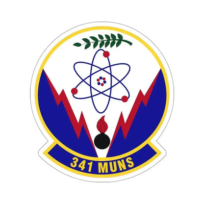 341st Munitions Squadron (U.S. Air Force) STICKER Vinyl Die-Cut Decal 5 Inch - The Sticker Space