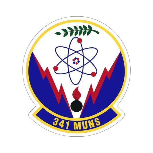 341st Munitions Squadron (U.S. Air Force) STICKER Vinyl Die-Cut Decal 6 Inch - The Sticker Space