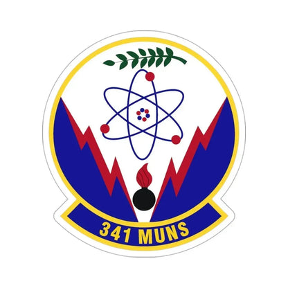 341st Munitions Squadron (U.S. Air Force) STICKER Vinyl Die-Cut Decal - The Sticker Space