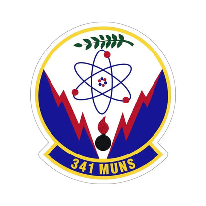 341st Munitions Squadron (U.S. Air Force) STICKER Vinyl Die-Cut Decal - The Sticker Space