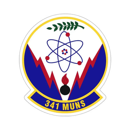 341st Munitions Squadron (U.S. Air Force) STICKER Vinyl Die-Cut Decal - The Sticker Space