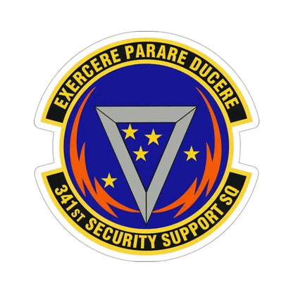 341st Security Support Squadron (U.S. Air Force) STICKER Vinyl Die-Cut Decal 3 Inch - The Sticker Space