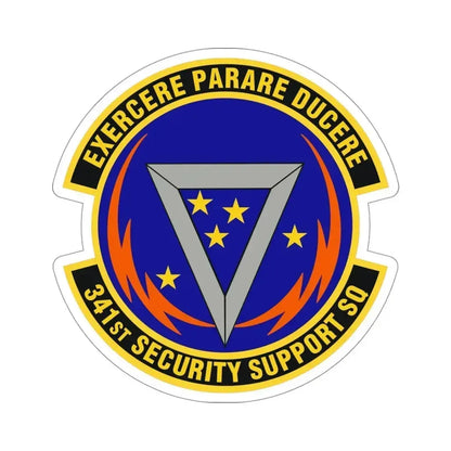 341st Security Support Squadron (U.S. Air Force) STICKER Vinyl Die-Cut Decal 4 Inch - The Sticker Space