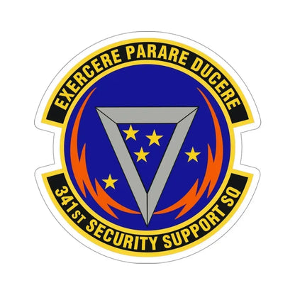 341st Security Support Squadron (U.S. Air Force) STICKER Vinyl Die-Cut Decal 4 Inch - The Sticker Space