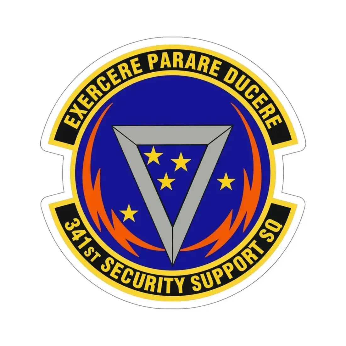 341st Security Support Squadron (U.S. Air Force) STICKER Vinyl Die-Cut Decal 5 Inch - The Sticker Space