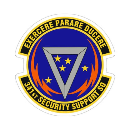 341st Security Support Squadron (U.S. Air Force) STICKER Vinyl Die-Cut Decal - The Sticker Space