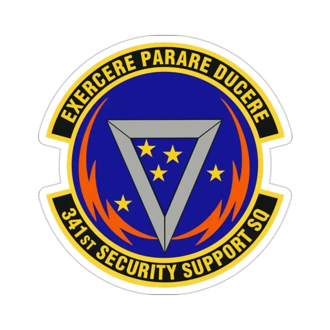 341st Security Support Squadron (U.S. Air Force) STICKER Vinyl Die-Cut Decal - The Sticker Space