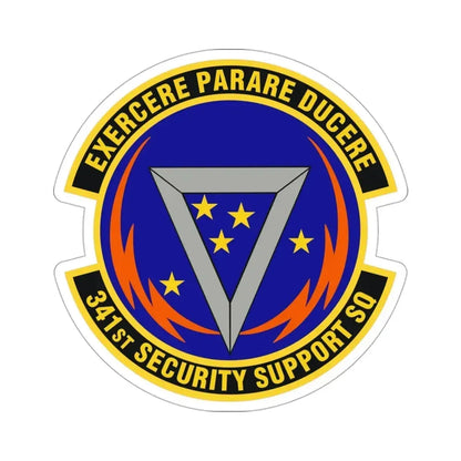 341st Security Support Squadron (U.S. Air Force) STICKER Vinyl Die-Cut Decal - The Sticker Space