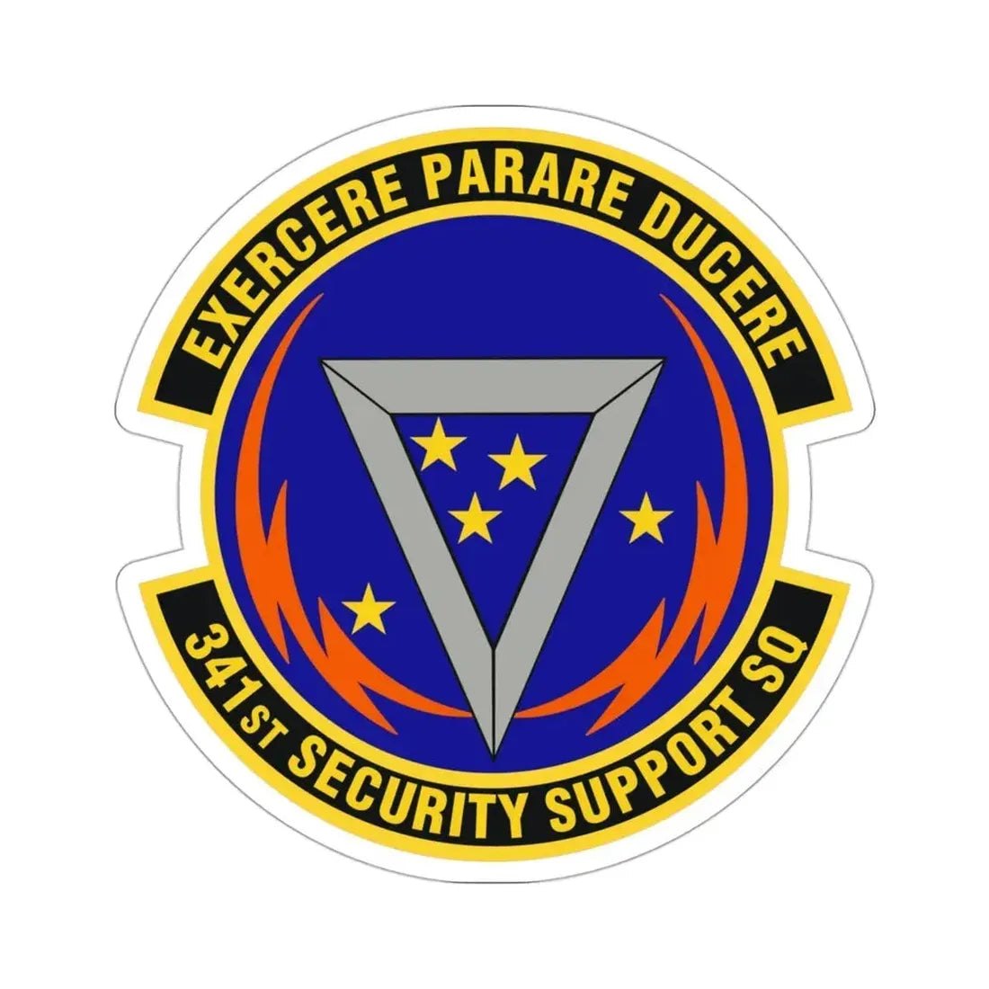 341st Security Support Squadron (U.S. Air Force) STICKER Vinyl Die-Cut Decal - The Sticker Space