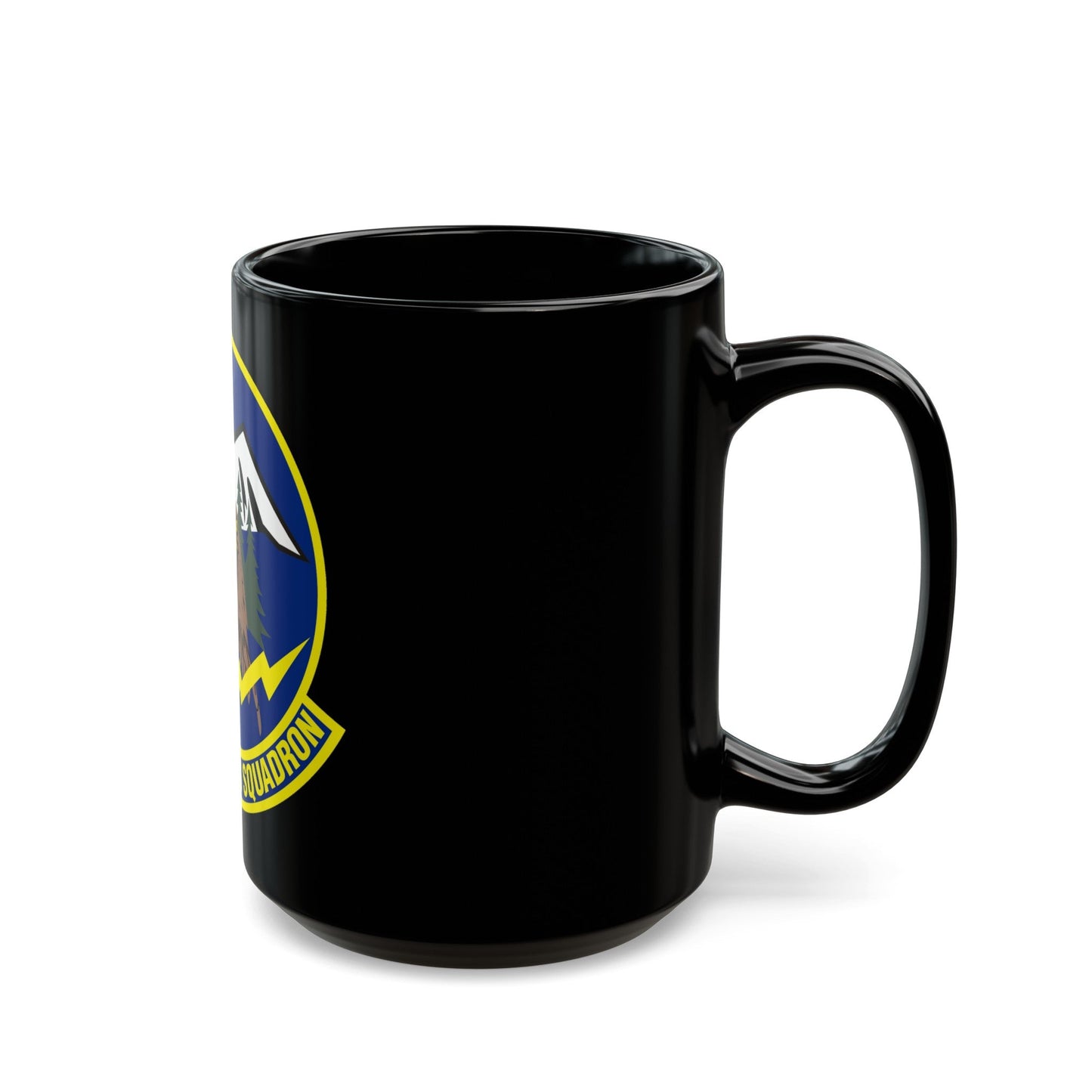 341st Services Squadron (U.S. Air Force) Black Coffee Mug-The Sticker Space