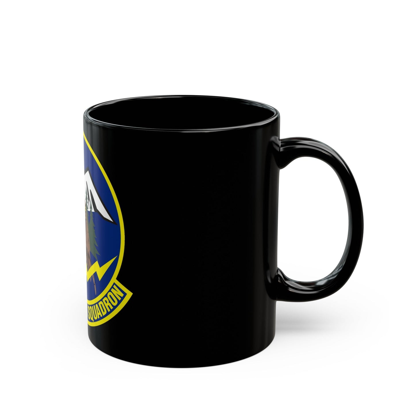 341st Services Squadron (U.S. Air Force) Black Coffee Mug-The Sticker Space