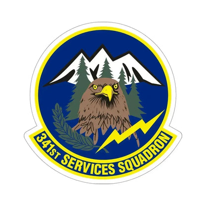 341st Services Squadron (U.S. Air Force) STICKER Vinyl Die-Cut Decal 4 Inch - The Sticker Space
