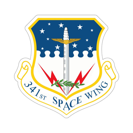 341st Space Wing (U.S. Air Force) STICKER Vinyl Die-Cut Decal-6 Inch-The Sticker Space