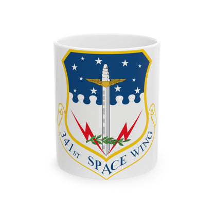 341st Space Wing (U.S. Air Force) White Coffee Mug-11oz-The Sticker Space