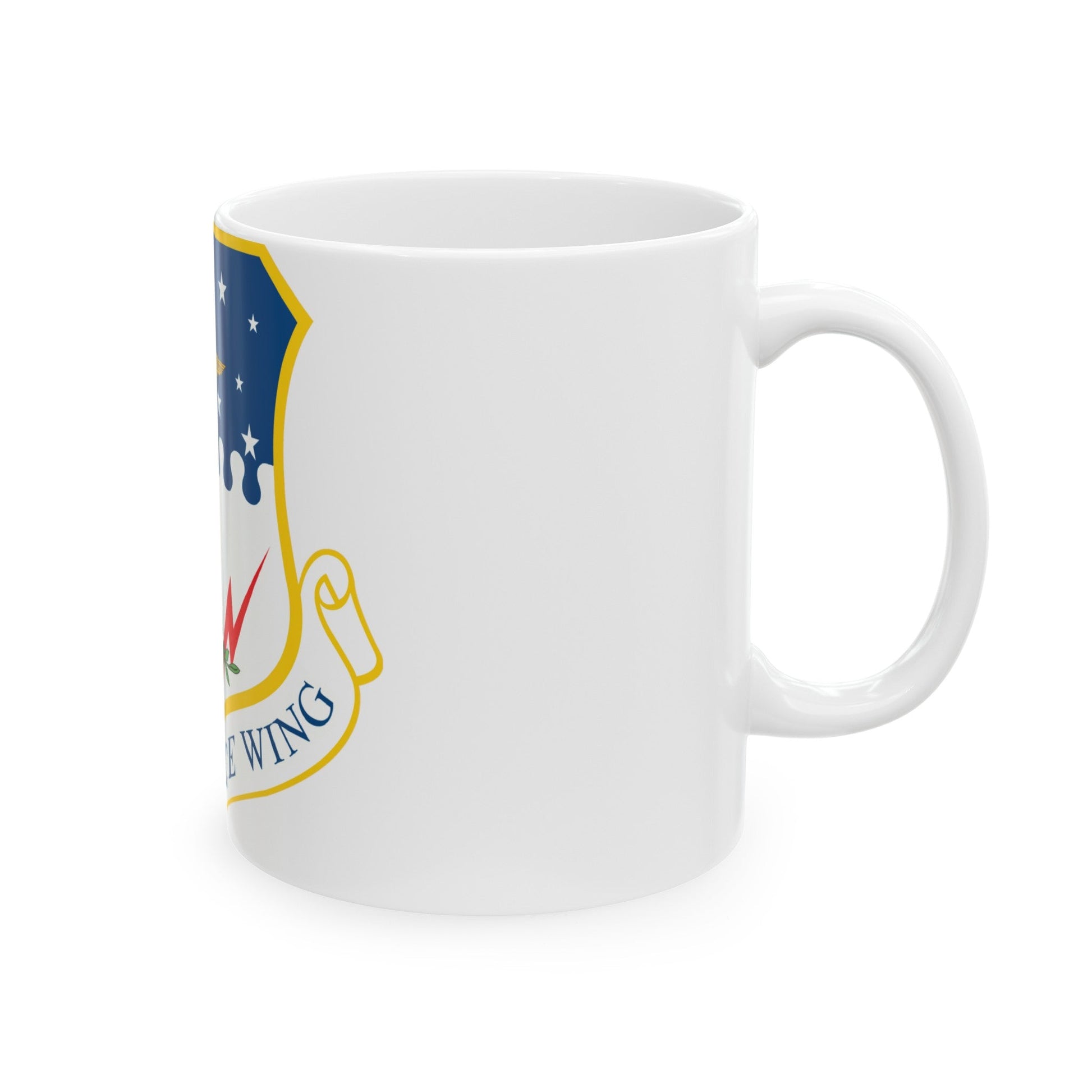 341st Space Wing (U.S. Air Force) White Coffee Mug-The Sticker Space