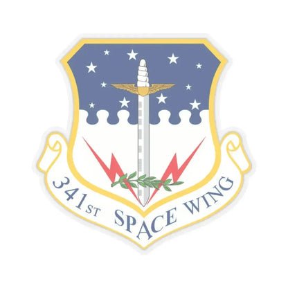 341st Space Wing (U.S. Air Force) STICKER Vinyl Kiss-Cut Decal 2 Inch Transparent - The Sticker Space