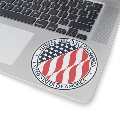 Seal of the United States Federal Election Commission - STICKER Vinyl Kiss-Cut Decal