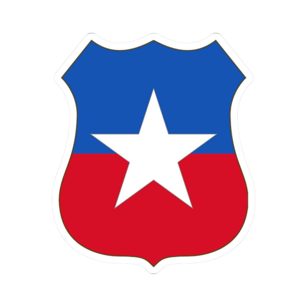 Arms of Chile (Chile) (Coat of Arms) STICKER Vinyl Kiss-Cut Decal