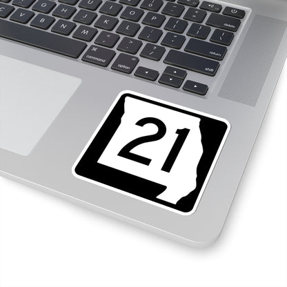 MO-21 (Missouri) (Road Sign) STICKER Vinyl Kiss-Cut Decal