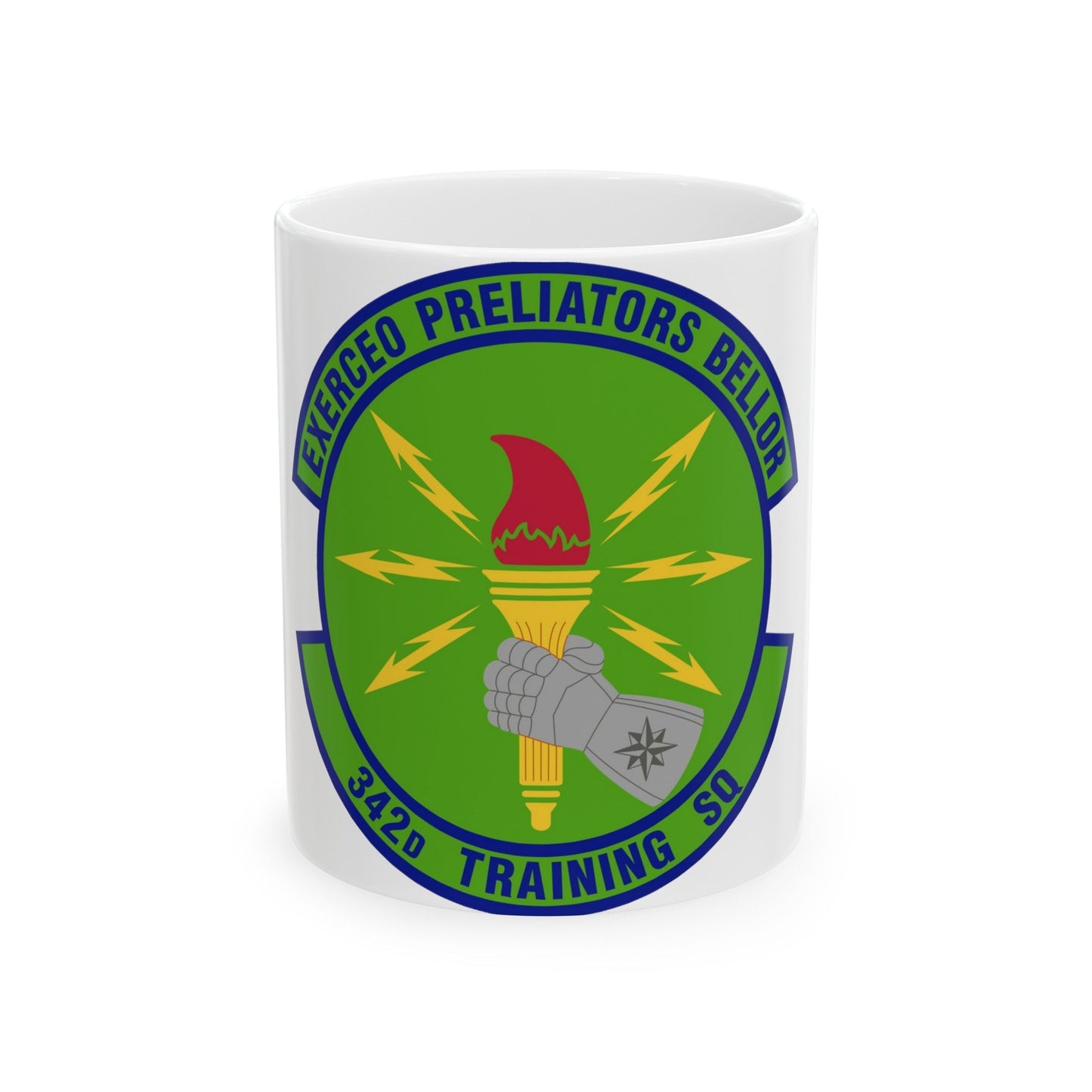 342d Training Squadron (U.S. Air Force) White Coffee Mug-11oz-The Sticker Space