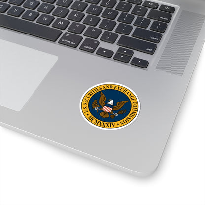 Seal of the United States Securities and Exchange Commission - STICKER Vinyl Kiss-Cut Decal