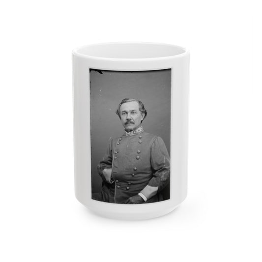 Portrait Of Brig. Gen. Joseph R. Anderson, Officer Of The Confederate Army (U.S. Civil War) White Coffee Mug
