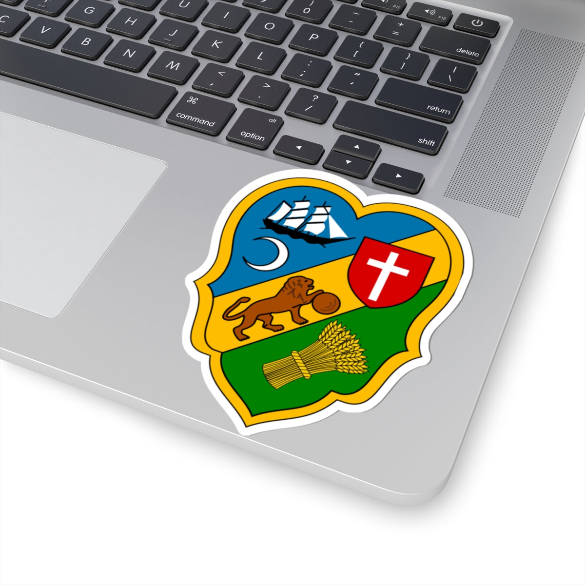 Algiers Coat of Arms French Algeria (Algeria) (Coat of Arms) STICKER Vinyl Kiss-Cut Decal